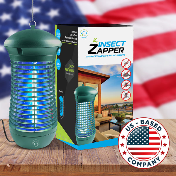 Bug Zapper Green Insect Mosquito Fly Killer UV Home Indoor Pest