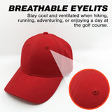 Ponytail Hat - Red