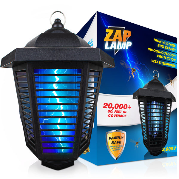 Cubilan Bug Zapper Electric Lantern Gnats & Mosquitoes Light Bulb &  Waterproof Design for Indoor & Outdoor Flies Repellent B082BF99YL - The  Home Depot