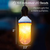 LED Flame Bulb 2pk