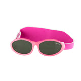 Idol Eyes Baby Sunglasses | Baby Pink Toddler Sunglasses with Wrap and Case