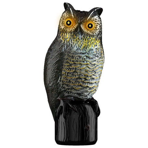 Realistic Owl Scarecrow – Garden Owl Animal Repellent